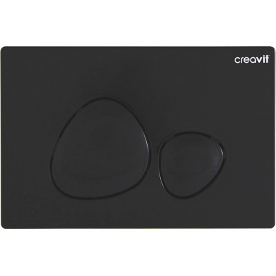 Кнопка смыва Creavit Spa GP7002.02 для унитаза Черная