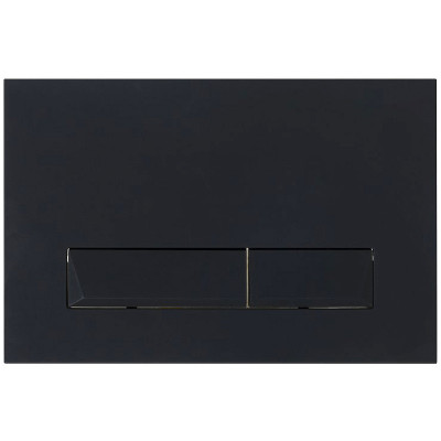 Клавиша смыва BelBagno Marmi BB012-MR-NERO.M Черная матовая Tocco Morbido
