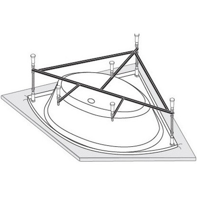 Каркас для ванны Vagnerplast Plejada 150 VPK150150P