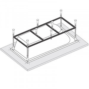 Каркас для ванны Vagnerplast Kasandra 175 VPK17570