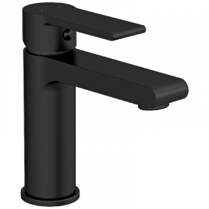 Смеситель для раковины Cersanit Brasko Black 63107 с донным клапаном