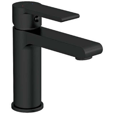 Смеситель для раковины Cersanit Brasko Black 63107 с донным клапаном