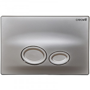 Клавиша смыва Creavit Drop GP2003.00 Хром матовая Клавиша смыва Creavit Drop GP2003.00 Хром матовая