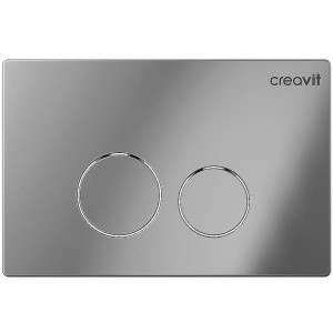 Клавиша смыва Creavit Terra GP9004.00 Хром глянец