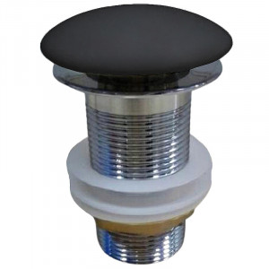 Донный клапан Vincea DBS-216MB click-clack Черный матовый Донный клапан Vincea DBS-216MB click-clack Черный матовый