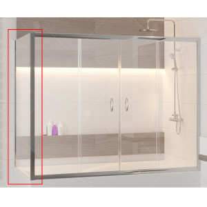 Душевая стенка RGW Z-052 70 35225207-11 профиль Хром стекло прозрачное Душевая стенка RGW Z-052 70 35225207-11 профиль Хром стекло прозрачное