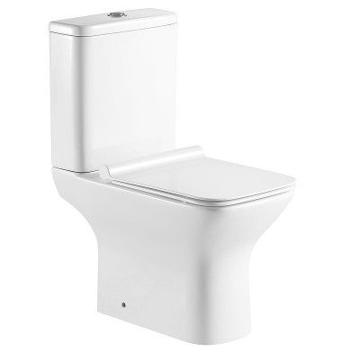 Бачок Aquanet Cube 2-C-1 240209 для унитаза напольного Слив 4,5/3л подключение снизу Лобанова